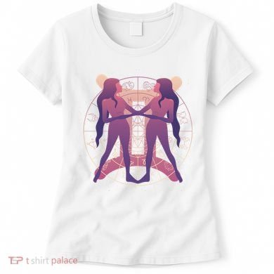 Gemini Zodiac Symbol Women's T-Shirt