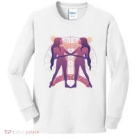Gemini Zodiac Symbol Kids Long Sleeve Shirt thumb 0
