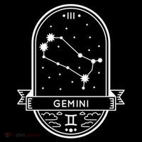 Gemini Zodiac Symbol Design Toddler Hoodie thumb 2