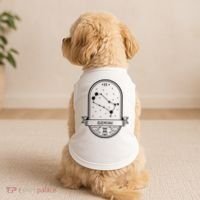 Gemini Zodiac Symbol Design Doggie Tank thumb 2