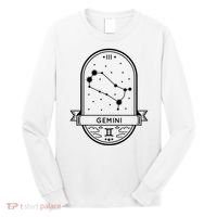 Gemini Zodiac Symbol Design Long Sleeve Shirt thumb 0