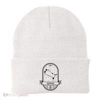 Gemini Zodiac Symbol Design Beanie thumb 0