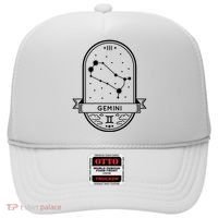 Gemini Zodiac Symbol Design Hat thumb 0
