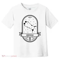 Gemini Zodiac Symbol Design Toddler T-Shirt thumb 0