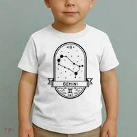 Gemini Zodiac Symbol Design Toddler T-Shirt thumb 2