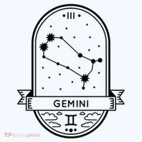 Gemini Zodiac Symbol Design Toddler T-Shirt thumb 4