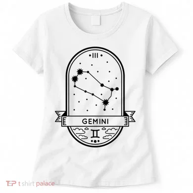 Gemini Zodiac Symbol Design Women's T-Shirt
