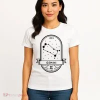 Gemini Zodiac Symbol Design Women's T-Shirt thumb 4