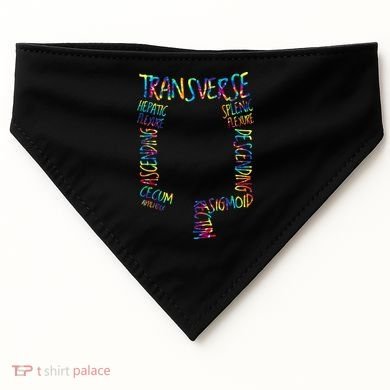 Gi Endoscopy Nurse Endo Tech Colonoscopy Map USA-Made Doggie Bandana