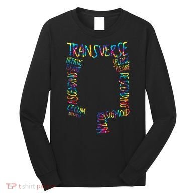 Gi Endoscopy Nurse Endo Tech Colonoscopy Map Long Sleeve Shirt
