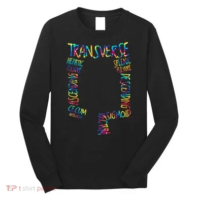 Gi Endoscopy Nurse Endo Tech Colonoscopy Map Long Sleeve Shirt