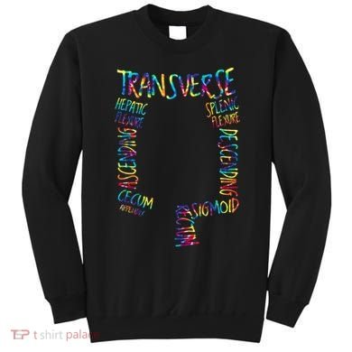 Gi Endoscopy Nurse Endo Tech Colonoscopy Map Sweatshirt