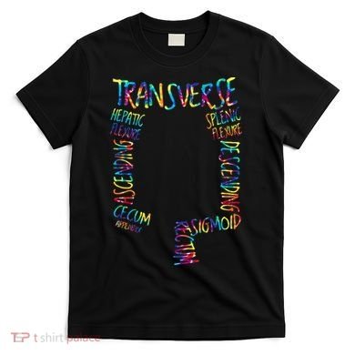 Gi Endoscopy Nurse Endo Tech Colonoscopy Map T-Shirt