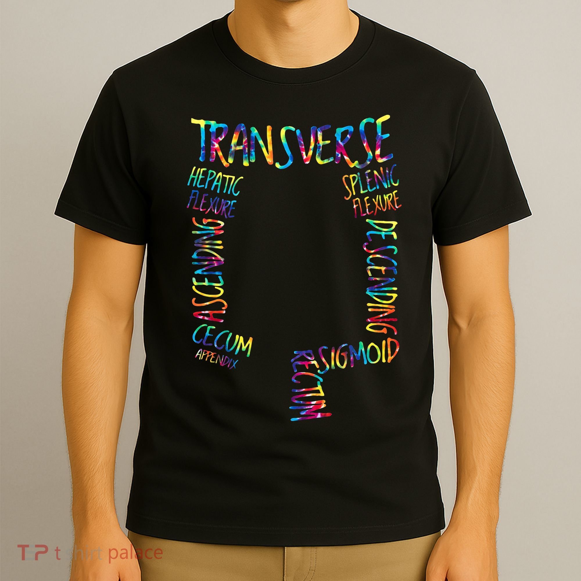Gi Endoscopy Nurse Endo Tech Colonoscopy Map T-Shirt