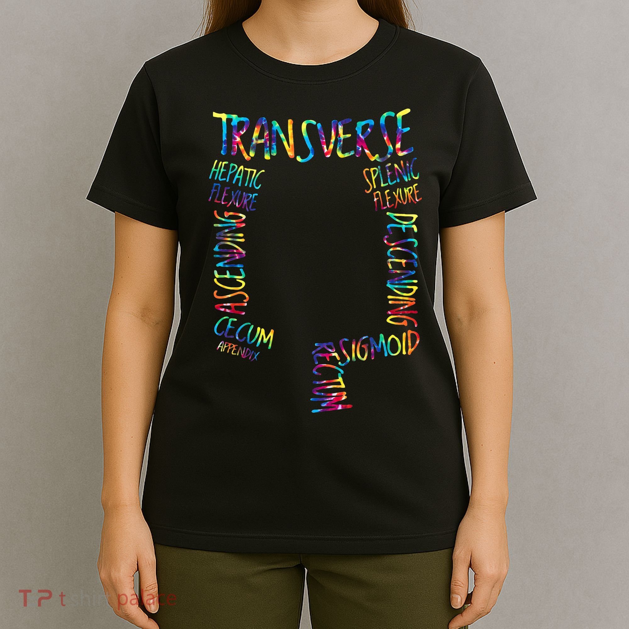 Gi Endoscopy Nurse Endo Tech Colonoscopy Map T-Shirt