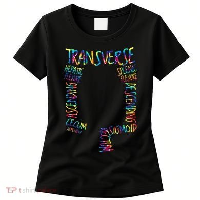 Gi Endoscopy Nurse Endo Tech Colonoscopy Map Women's T-Shirt