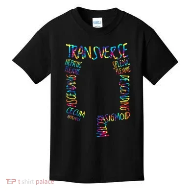 Gi Endoscopy Nurse Endo Tech Colonoscopy Map Kids T-Shirt