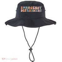Groovy Emergency Nurse ED ER Emergency Department Nursing Bucket Hat thumb 0