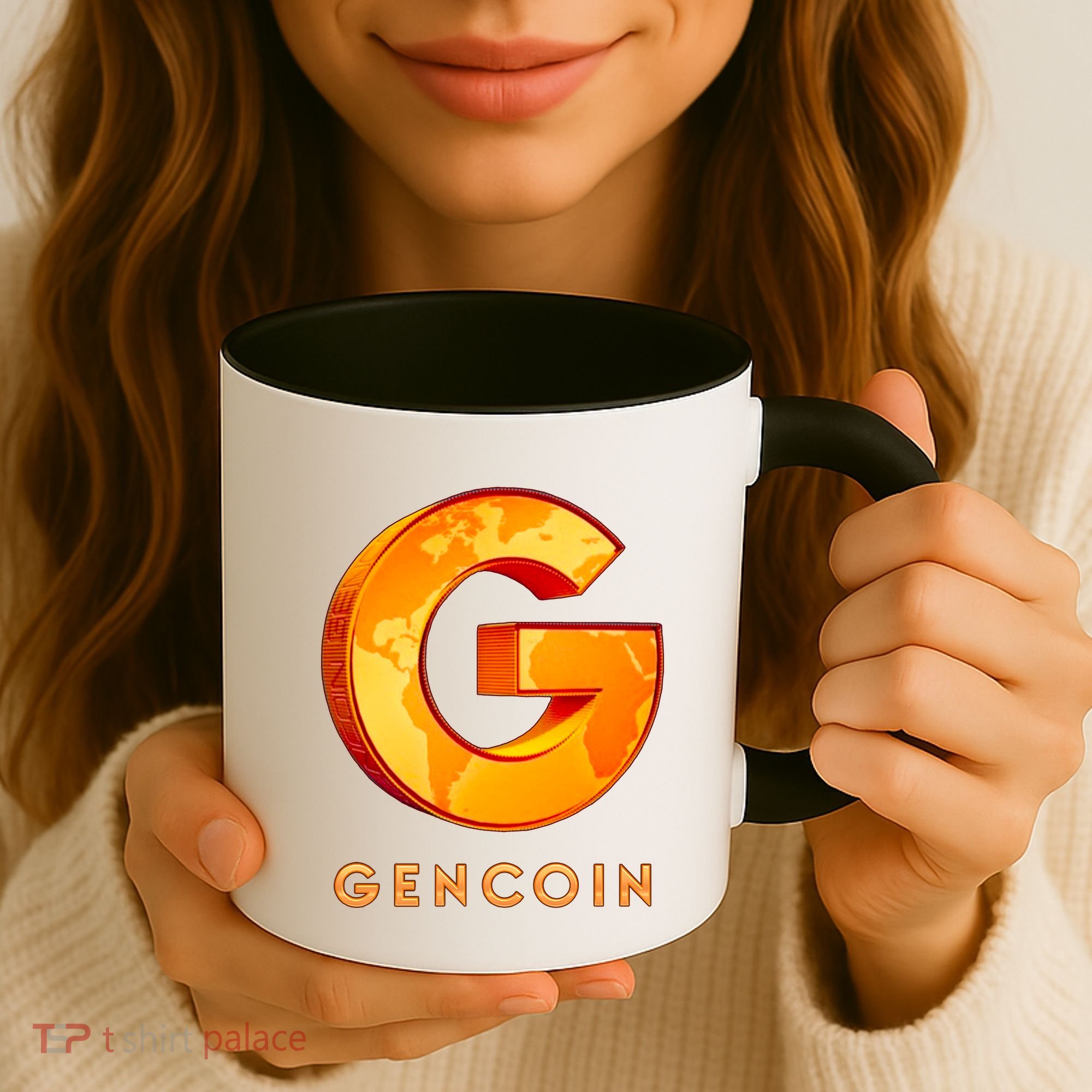Gencoin Crypto Logo Coffee Mug