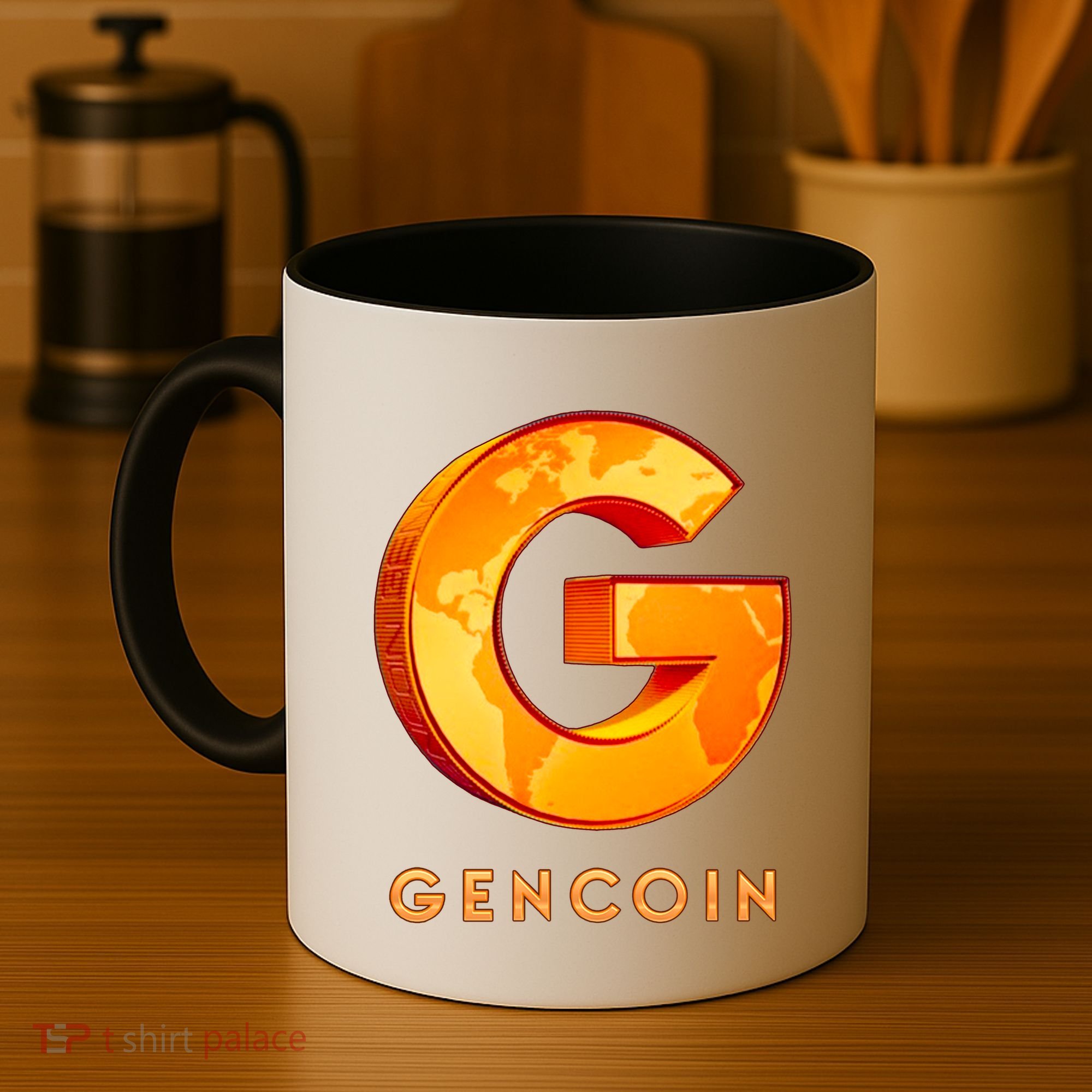 Gencoin Crypto Logo Coffee Mug