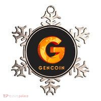 Gencoin Crypto Logo Ornament thumb 0