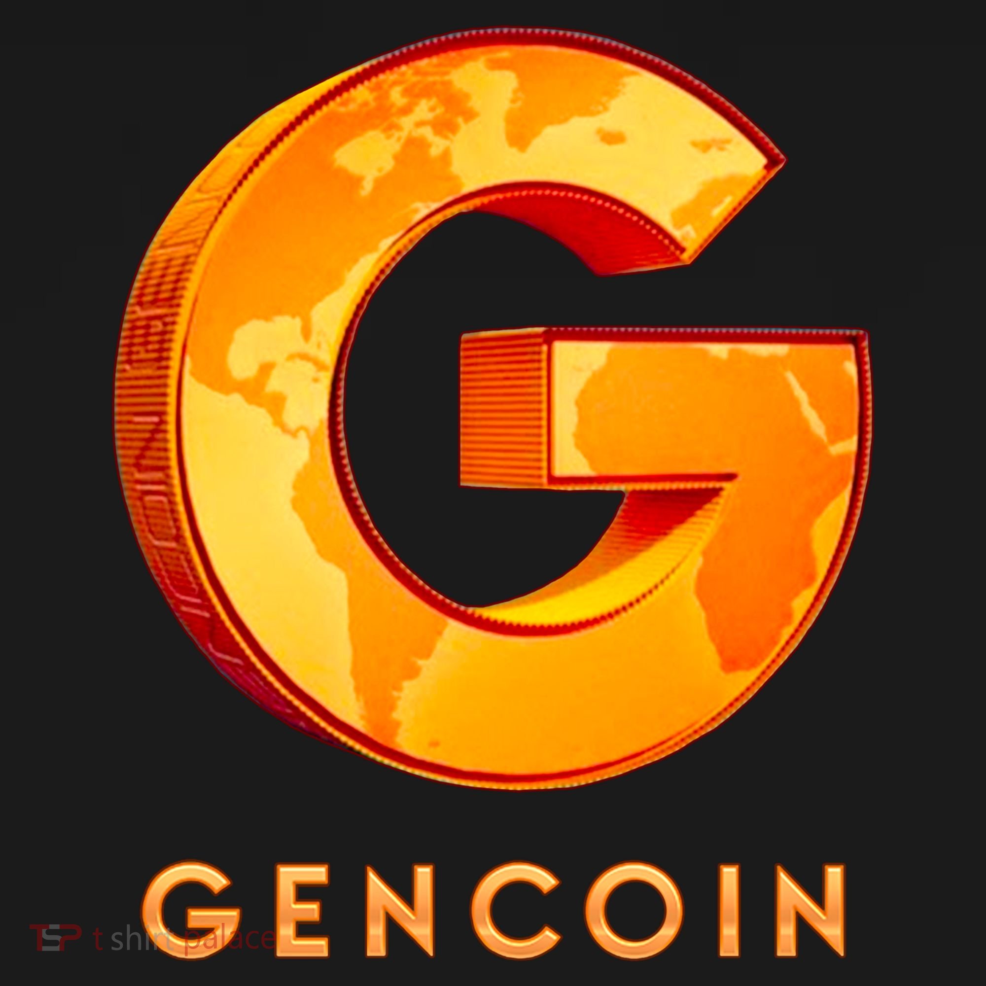 Gencoin Crypto Logo Ornament