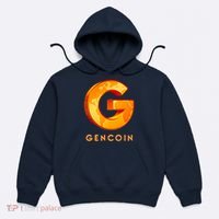 Gencoin Crypto Logo Hoodie thumb 0