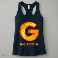 Gencoin Crypto Logo Women's Tank Top thumb 3