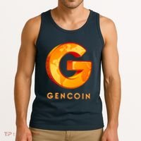 Gencoin Crypto Logo Tank Top thumb 3