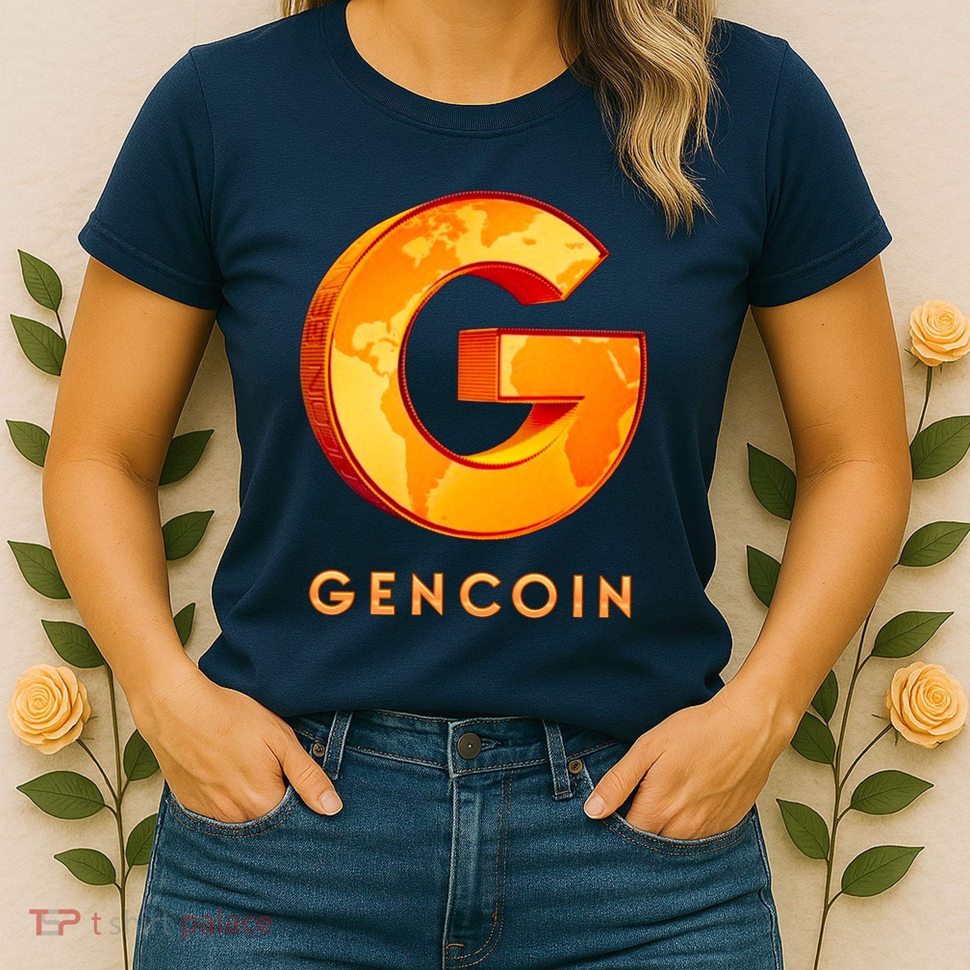 Gencoin Crypto Logo Women's T-Shirt