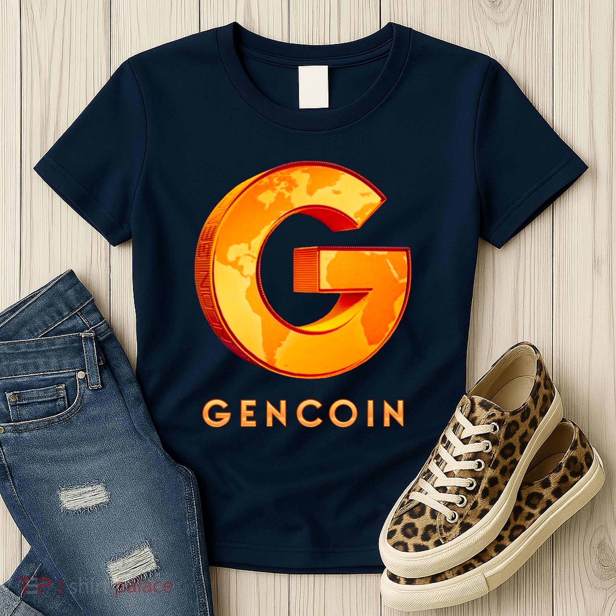 Gencoin Crypto Logo Women's T-Shirt