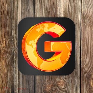 Gencoin G Logo Coaster