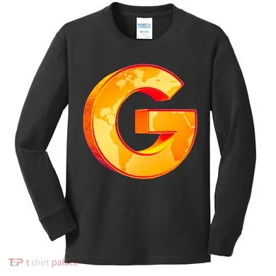 Gencoin G Logo Kids Long Sleeve Shirt