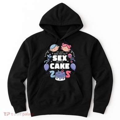 Gender Reveal Funny Cake Hoodie
