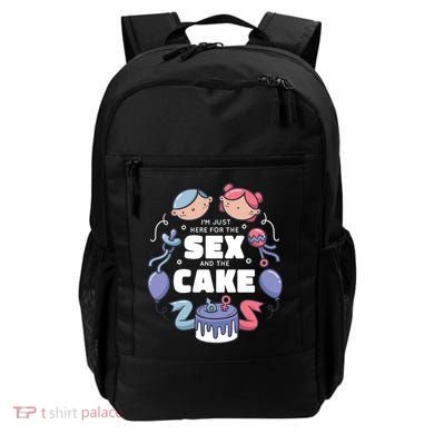 Gender Reveal Funny Cake Backpack