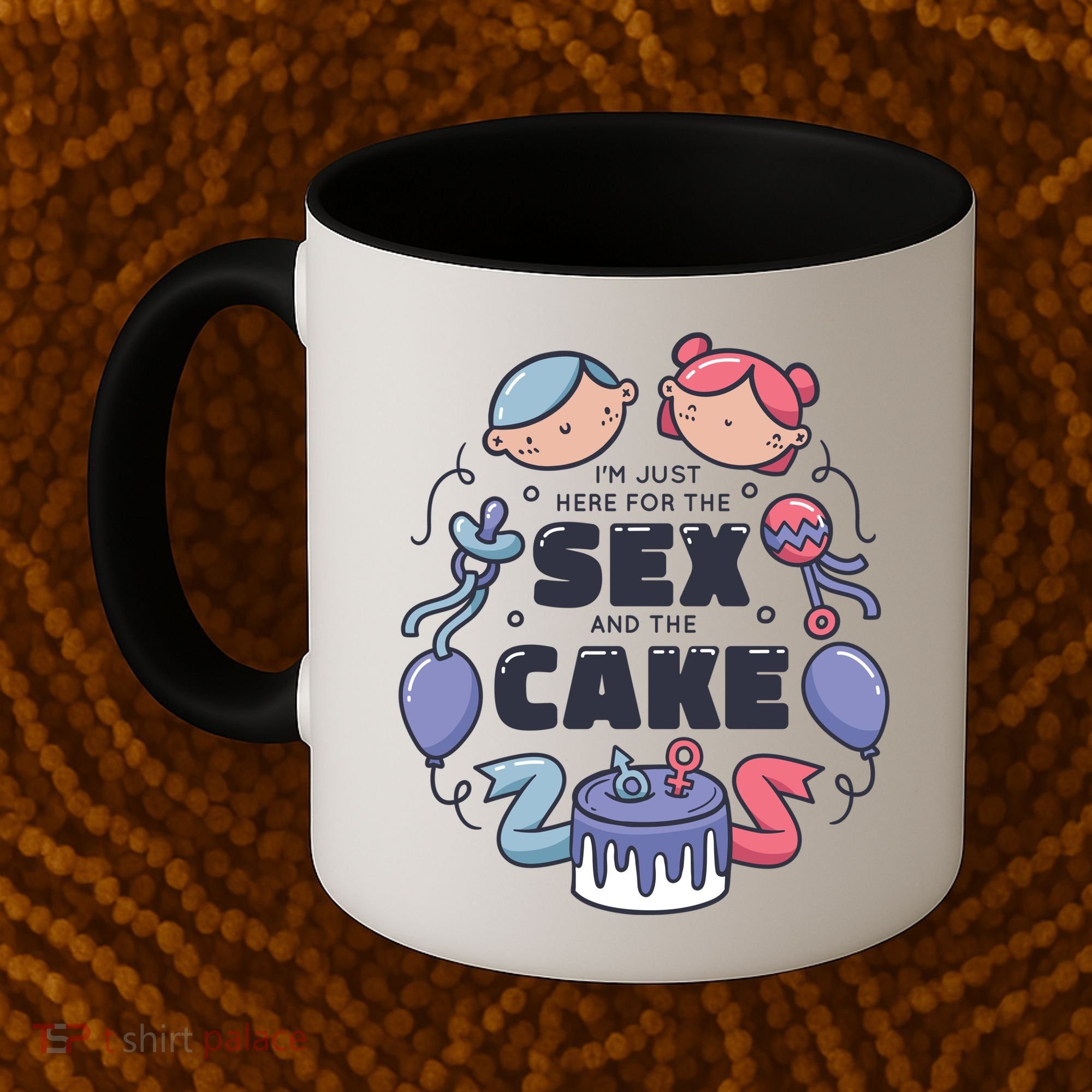 Gender Reveal Funny Cake Coffee Mug