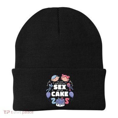 Gender Reveal Funny Cake Beanie