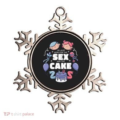 Gender Reveal Funny Cake Ornament