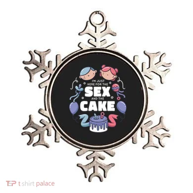 Gender Reveal Funny Cake Ornament