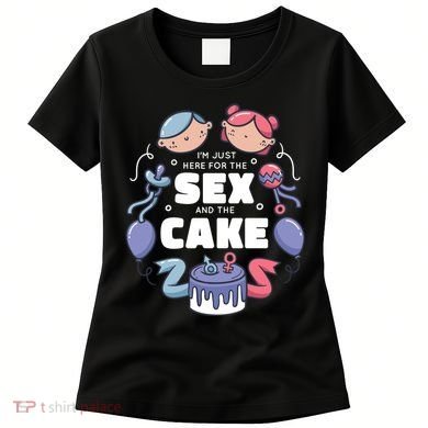 Gender Reveal Funny Cake Women's T-Shirt
