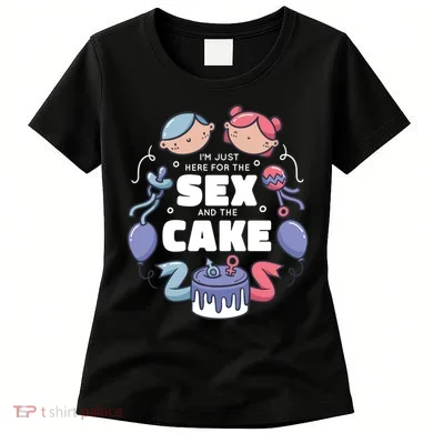 Gender Reveal Funny Cake Women's T-Shirt