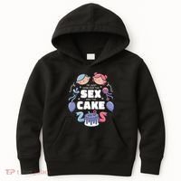 Gender Reveal Funny Cake Kids Hoodie thumb 0