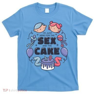Gender Reveal Funny Cake T-Shirt