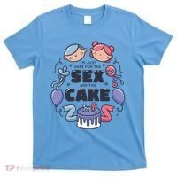 Gender Reveal Funny Cake T-Shirt thumb 0