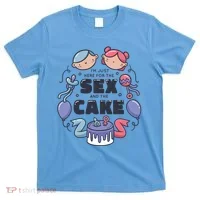 Gender Reveal Funny Cake T-Shirt thumb 0