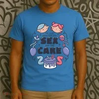 Gender Reveal Funny Cake T-Shirt thumb 3