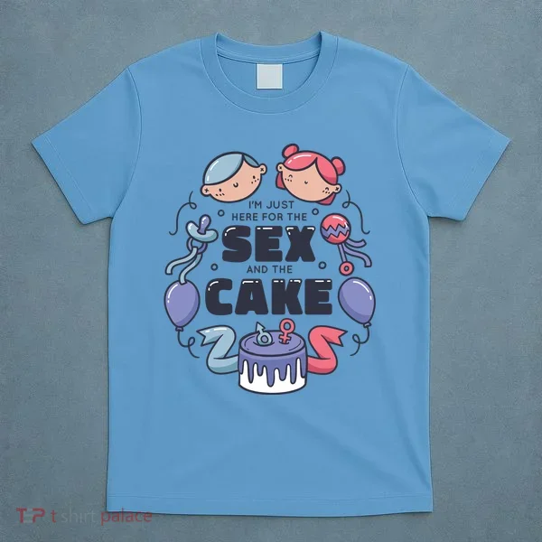 Gender Reveal Funny Cake T-Shirt