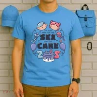 Gender Reveal Funny Cake T-Shirt thumb 5