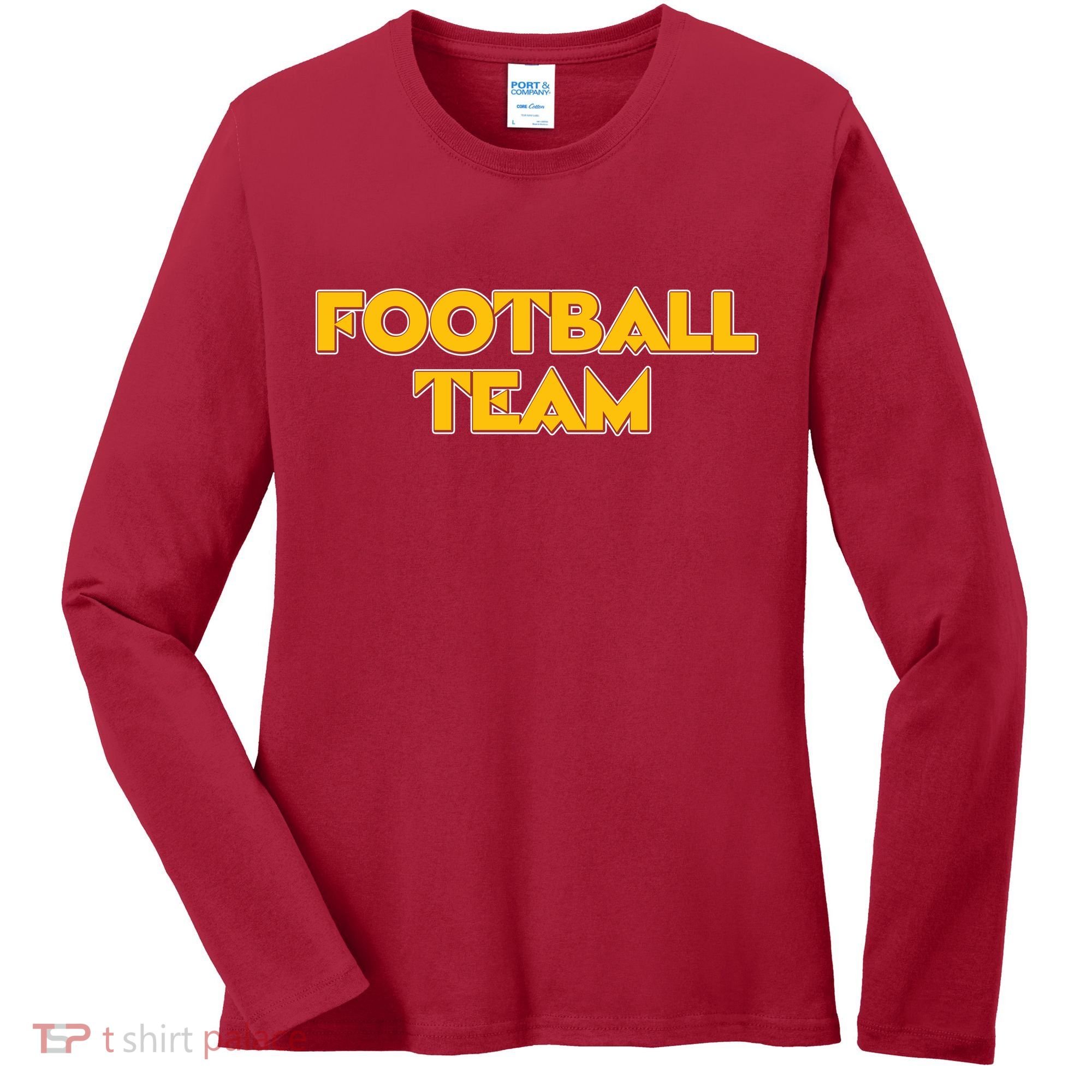 Generic Washington Football Team Logo Women's Long Sleeve Shirt