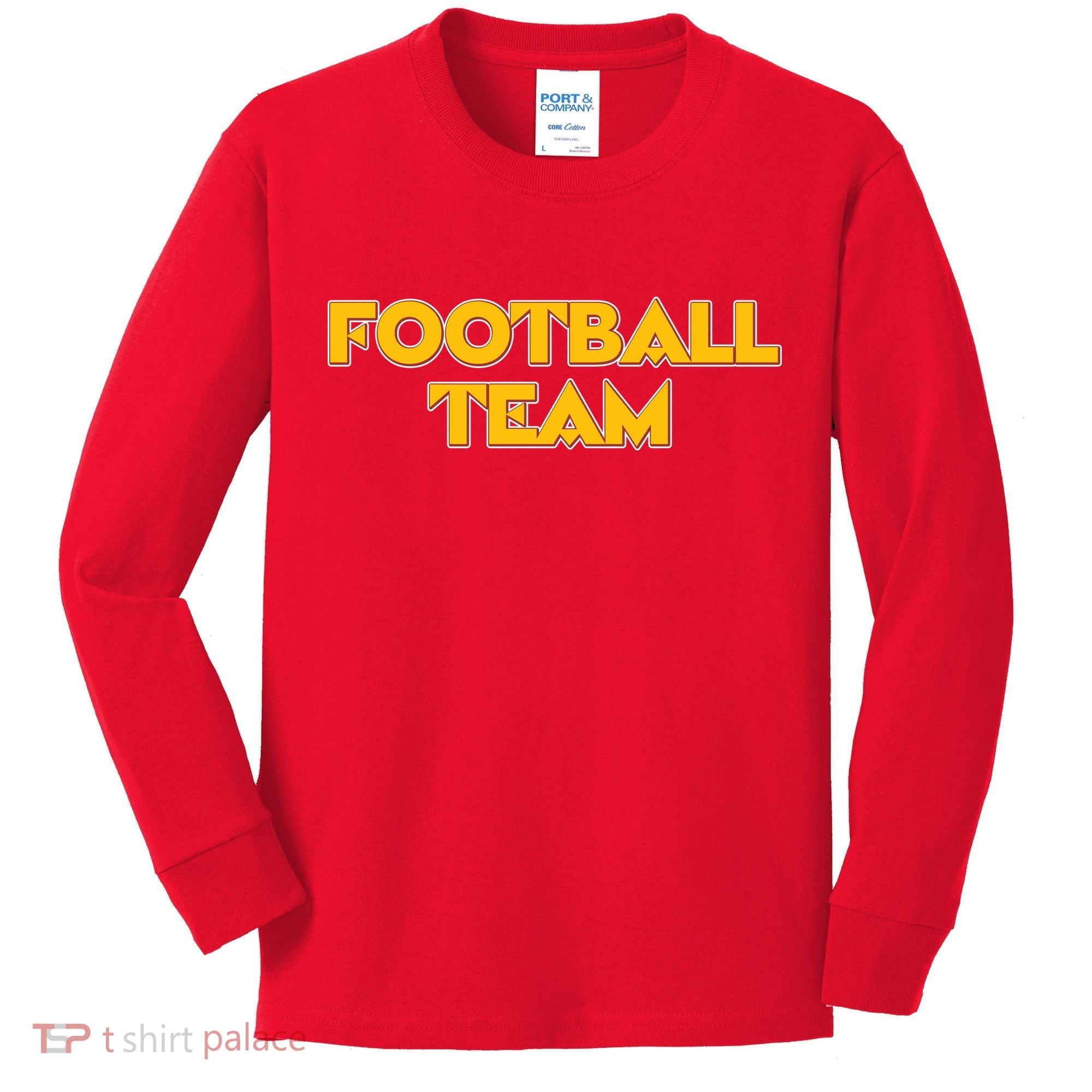 Generic Washington Football Team Logo Kids Long Sleeve Shirt